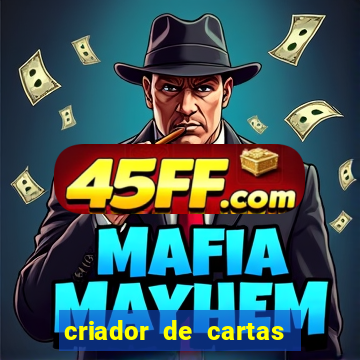 criador de cartas de pokemon